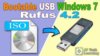 windows 7 iso file download and create bootable flash drive with rufus 42 hindi [upl. by Hilten169]