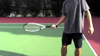 TENNIS LESSON HOW TO HIT A WESTERN FOREHAND GRIP IN 2 MINUTES [upl. by Noryahs348]