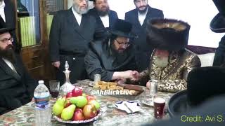 Viznitz Rebbe visiting Zvhil Rebbe  Kislev 5778 [upl. by January]