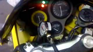 cagiva mito 125 engine compression test [upl. by Handbook]