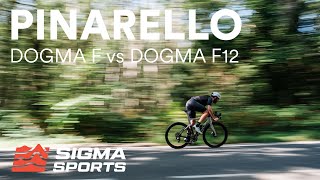 Pinarello Dogma F vs Dogma F12 Road Bike  Sigma Sports [upl. by Entroc225]