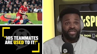 quotHIS TEAMMATES ARE USED TO ITquot 😴 Darren Bent SLAMS Granit Xhaka for his red card against Liverpool [upl. by Eilyr]