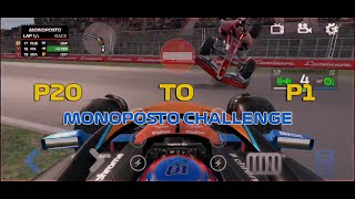 Monoposto 2023 quotFrom P20 to P1quot in 5 laps [upl. by Lorraine]