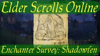 Enchanter Survey Shadowfen Elder Scrolls Online [upl. by Diogenes414]