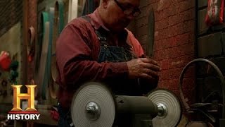 Forged in Fire Ray Finishes Early S1 E8  History [upl. by Iruahs255]