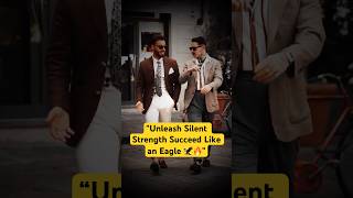 “Silence Speaks Louder Succeed Like an Eagle 🦅”short motivation psychology tricks [upl. by Ume]