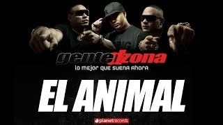 GENTE DE ZONA  El Animal Lyric Video [upl. by Latashia]