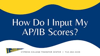 CSU Application FAQs AP amp IB Scores [upl. by Alemrac426]