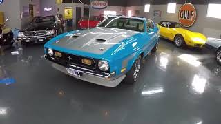 1971 Mustang  R Code Boss 351 Grabber Blue Nut amp Bolt Restored  Seven Hills Motorcars [upl. by Brittne314]