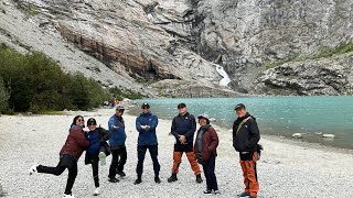 Pinoy in Norway narating din natin ang Briksdalbreen Glacier isa sa mga Malaking Glacier ng Europe [upl. by Otreblaug]