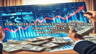 CÓMO HACER UNA OPERATIVA DE OPCIONES A UNA EMPRESA QUE PRESENTA RESULTADOS EARNINGS BOLSA OPCIONES [upl. by Nonac372]