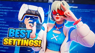 NEW BEST Console Controller SETTINGS amp Sensitivity  0 DELAY TIPS for Fortnite Chapter 5 [upl. by Nomar342]