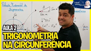 Trigonometria na circunferência ENEM  Aula 2 Relação Fundamental  Outras razões trigonométricas [upl. by Davina]