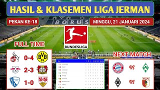 Hasil Liga Jerman Tadi Malam  KOLN vs DORTMUND  LEIPZIG vs LEVERKUSEN  Bundesliga 2024 [upl. by Assiluy]