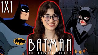 I AM HOOKED Batman The Animated Series 1x1 Reaction SERIES PREMIERE [upl. by Figone]