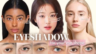 Beginners to Pro  EYESHADOW for Every EYE SHAPE  Best eye makeup for your eyes [upl. by Nosreh]