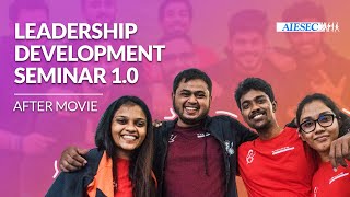 Leadership Development Seminar 10 by AIESEC in University of Ruhuna [upl. by Yrkcaz101]