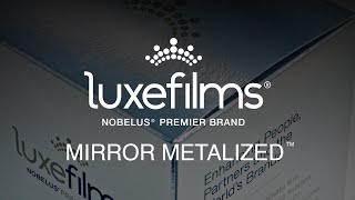 LuxeFilms Mirror Metalized Printable Laminate Film [upl. by Naillimixam]