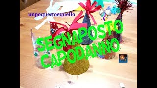 Segnaposto Natale capodanno o compleanno 🎉 [upl. by Sikes]