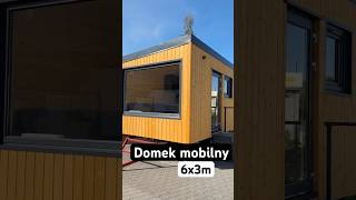 Drewniany domek mobilny 6x3m domkiletniskowe mobilehomes [upl. by Plunkett33]