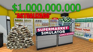 ACTUALIZADO DINERO INFINITO Y MÁS EN SUPERMARKET SIMULATOR [upl. by Sew815]