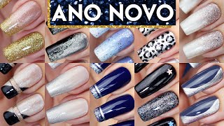 10 UNHAS DECORADAS para o ANO NOVO  RÉVEILLON [upl. by Reggie243]