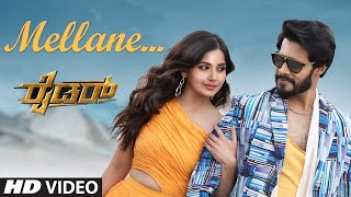 Mellane Video Song 4K  Rider  Nikhil Kumar Kashmira  Sanjith Hegde  Arjun Janya [upl. by Ayana491]