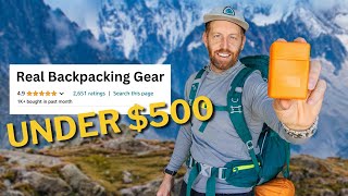 I Scoured Amazon For 5 Star Backpacking Gear [upl. by Nwahsud]