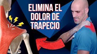 3 EJERCICIOS para eliminar el dolor de TRAPECIO y cuello para SIEMPRE [upl. by Ahsieuqal]