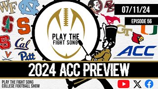 2024 ACC Football Preview [upl. by Adnyl713]