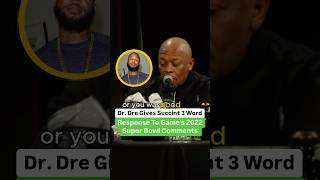 Dr Dre Gives 3 Word Response To The Game’s 2022 Super Bowl Comments [upl. by Aicile116]