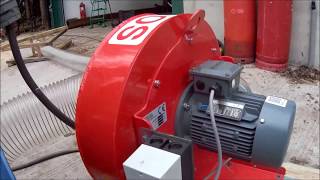 Gros 2 2kw sawdust extractor [upl. by Manvell161]