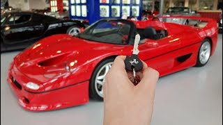 Ferrari F50 InDepth Exterior and Interior Tour [upl. by Alpers967]