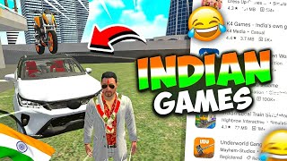 Trying TOP INDIAN Games 🇮🇳 [upl. by Lybis33]