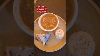 My 1 week healthy diet foods No red meat no chicken no eggs diet shortvideo [upl. by Allistir472]