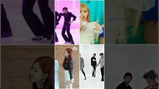 💜BTS dance vs Blackpink dance💗  Jhope Lisa Rose Taehyung ytshorts btsblackpink shorts [upl. by Anetsirk]