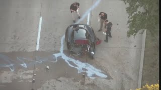 Victims identified after luxury sports car split in half in deadly twocar crash in Lake Highlands [upl. by Neisa759]