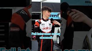 Francisco Howitt talks Snetterton motorsport jscc btcc snetterton f1 car racing automobile [upl. by Doak]