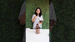 Again Tried Chocolate Fountain🔥🔥amp dis time its successful🤩Shorts AmazonFinds ChocolateFountain [upl. by Latona86]