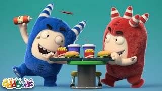 Fast Food Feud  4 HOUR Compilation  Oddbods Full Episode Marathon  2024 Funny Cartoons [upl. by Hselin]