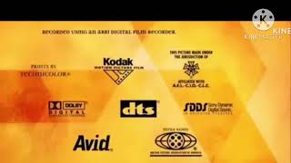 Bee Movie Dreamworks End Credits MPAA my vision kinemaster [upl. by Ellenrad]