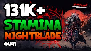 Stamina Nightblade  131k DPS PvE Build  ESO  U41 [upl. by Curren]