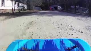 Arrma senton 4x4 with the drive shaft out so its in 2wd [upl. by Lednyc]