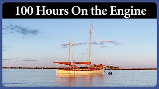 100 Hours on the Engine In Our 1st Year  Episode 315  Acorn to Arabella Journey of a Wooden Boat [upl. by Michaela]