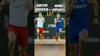 BIG RACE WARHOLM VS DUPLANTIS shorts short youtubeshorts track [upl. by Consolata]