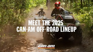 Unveiling the 2025 CanAm Lineup New OffRoad Vehicles ATVs amp SxS Revealed [upl. by Ameg]