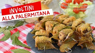 Involtini alla palermitana ricetta degli spiedini siciliani [upl. by Rosa]