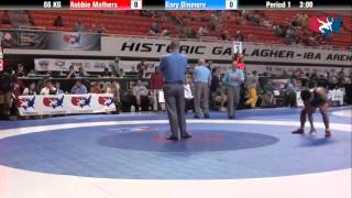 Robbie Mathers vs Gary Dinmore [upl. by Oicelem]