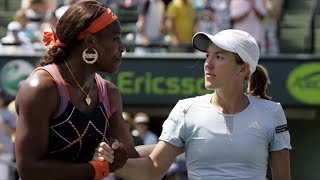 Serena Williams v Justine Henin  Miami 2007 Final Highlights [upl. by Melisenda]