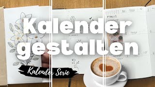 KALENDER GESTALTUNGS SERIE I ENDLICH [upl. by Neirrad]